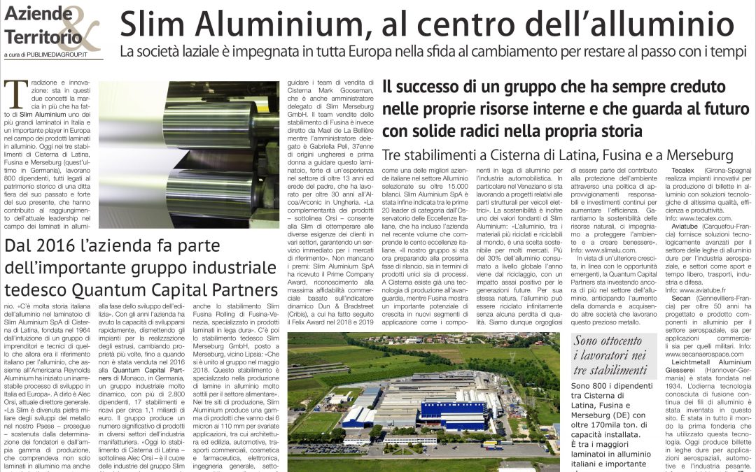 Slim Aluminium, at the heart of aluminium